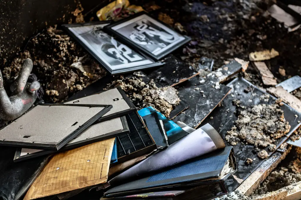 Damaged Artwork and Photos