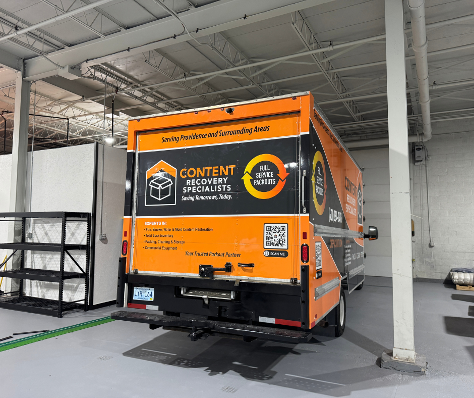 The truck of CRS of Providence, RI