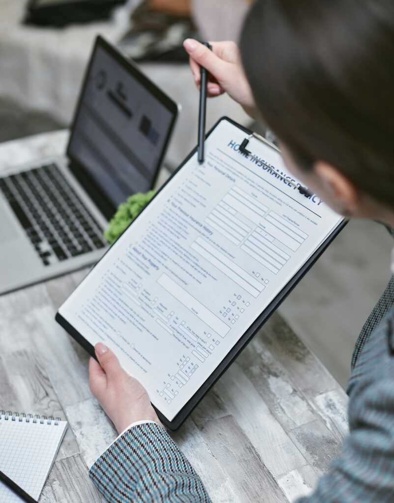 Homeowners insurance policy